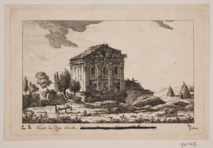 Antik byggnad av Johan Bülow