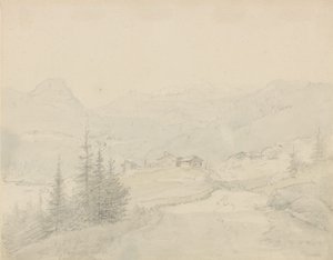 Från Øylo i Valdres av Johan Christian Dahl
