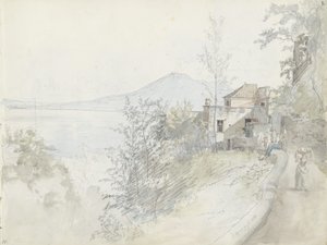 Från trakten kring Castellammare av Johan Christian Dahl