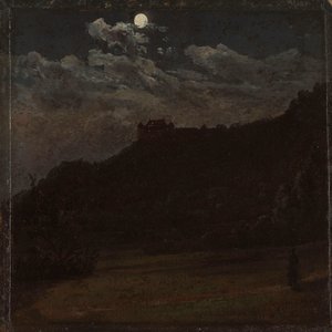 Siebeneichen slott nära Meissen av Johan Christian Dahl