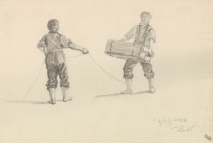 Två män av Johan Christian Dahl