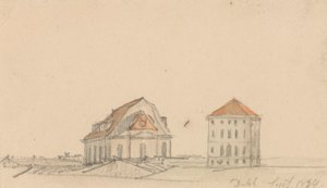 Två tegelhus av Johan Christian Dahl