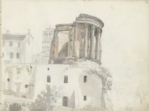 ”Vestas tempel”, Tivoli av Johan Christian Dahl