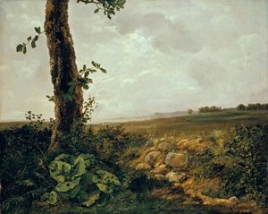 Utsikt nära Prestø av Johan Christian Dahl
