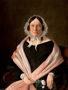 Utan titel [Porträtt av en dam] av Johan Frederik Møller