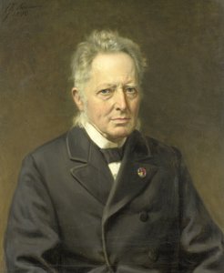 Porträtt av Jan Heemskerk Azn (1818-1897)