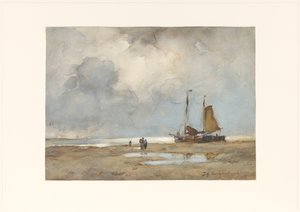 Utsikt på stranden