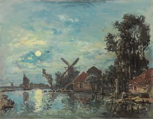 Månens effekt på flodmynningen, Holland