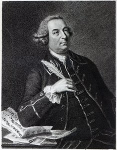 Porträtt av John Christopher Smith (1712-95), musiker och amanuens till Händels av Johan Joseph Zoffany