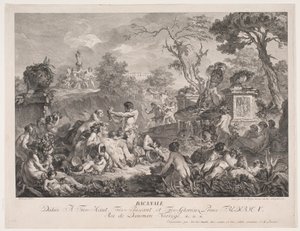 Bacchanal av Johan Martin Preisler