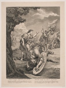 David och Goliat av Johan Samuel Lymann