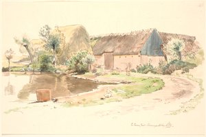 Bondgård och gatukärlek av Johan Thomas Lundbye