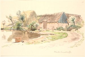 Bondgård och gatukärlek av Johan Thomas Lundbye