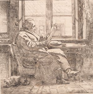 Domare Emanuel Bonnevie av Johan Thomas Lundbye