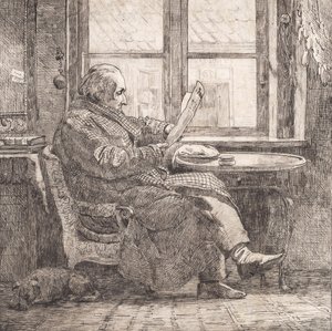 Domare Emanuel Bonnevie av Johan Thomas Lundbye