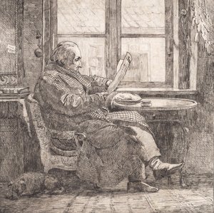 Domare Emanuel Bonnevie av Johan Thomas Lundbye