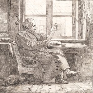 Domare Emanuel Bonnevie av Johan Thomas Lundbye