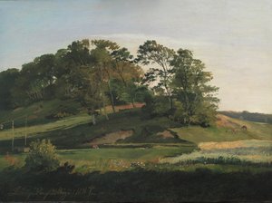 Wooded Hills vid Sørupvang av Johan Thomas Lundbye
