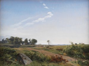 Själland Landskap. Öppet land i Nordsjälland av Johan Thomas Lundbye