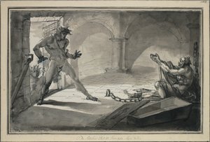 Rövarna, akt III, scen XVI. Min far av Johan Tobias Sergel