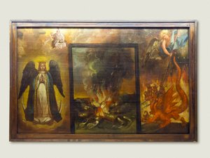 "Den apokalyptiska kvinnan" av Johan Valentin Grambs
