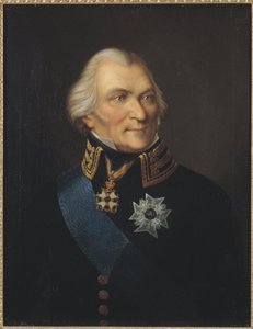 Porträtt av greve Johan Christopher (Kristoffer) von Toll (1743-1817), förresten, Johann Wilhelm Carl (1792-1873). Olja på duk. Mått: 75x62 cm. Nationalmuseum Stockholm av Johan Way