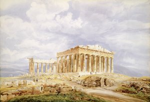 Parthenon, Aten av Johan Wolfensberger