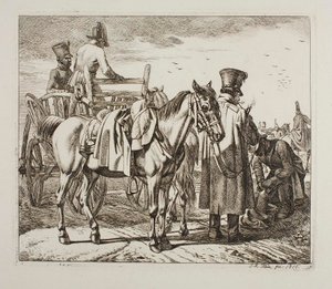 Österrikisk militär av Johann Adam Klein