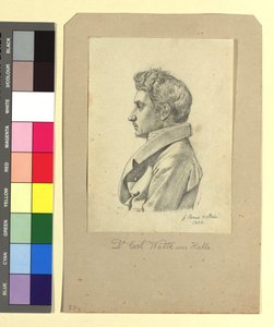 Carl Witte (Dr. jur. et phil., 1800-1883), poet av Johann Adam Klein