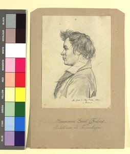 Hermann Ernst Freund (1786-1840), skulptör av Johann Adam Klein