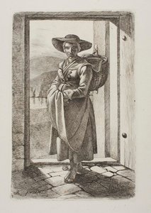Ungersk tiggare av Johann Adam Klein