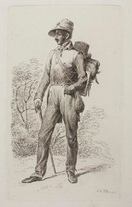 Johann Jacob Kirchner på vandring av Johann Adam Klein