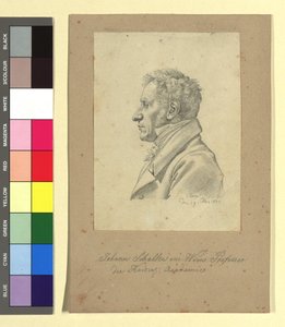 Johann Nepomuk Schaller (1777–1842), skulptör av Johann Adam Klein