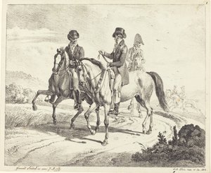 Utflykt till häst av Johann Adam Klein