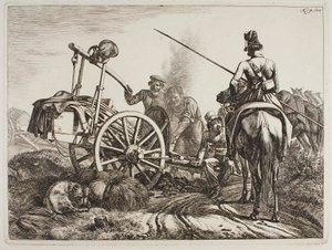 Rysk fältsmedja av Johann Adam Klein