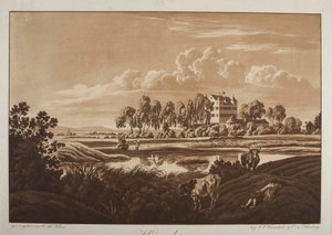 Utsikt över Hummelsteins slott nära Nürnberg av Johann Adam Klein