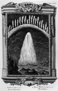 Aurora Borealis (gravyr) av Johann Andreas Pfeffel