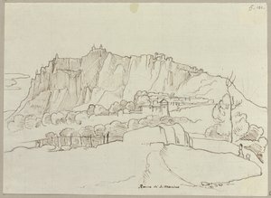 Republiken San Marino av Johann Anton Ramboux