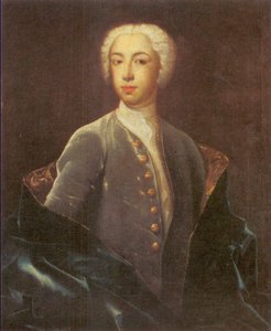 Porträtt av Fedor Osterman (1723-1804) av Johann Balthasar Frankart