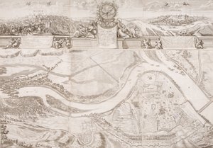 Fästningen och staden Belgrad av Johann Baptist Gumpp