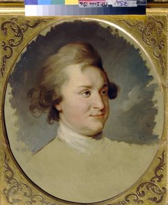 Grigori Potemkine (Potiomkine) - Porträtt av prinsen av Tauris generalfältmarskalk, statsmannen Grigori A. Potyomkin (1739-1791) par Lampi, Johann-Baptist von, den äldre (1751-1830), andra hälften av 1700-talet. - Olja på duk, 55,3x47,3 - Staten Tretyakov