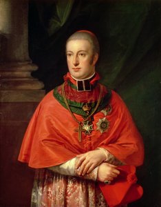 Rudolf av Habsburg, ärkehertig av Österrike (1788-1831), yngste son till Leopold II (1747-93), i kardinalskrud