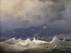 Marint stycke av Johann Baptist Weiß