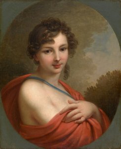 Porträtt av Yelena Naryshkina 17851855, 1800 av Johann Baptist von Lampi the Elder