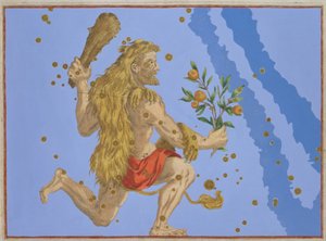 Konstellation av Hercules lejonskinn, från 