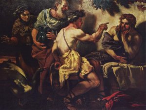 Jupiter och Mercury hos Philemon och Baucis Jupiter och Mercury hos Philemon och Baucis