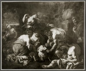 Jupiter som diar från geten Amalthea