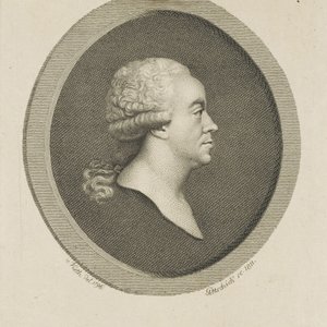 Porträtt av kompositören Joseph Schuster 1748-1812, 1811.
