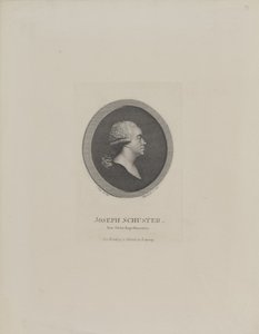 Porträtt av kompositören Joseph Schuster 1748-1812, 1811.