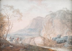 landskap av Johann Christian Brand